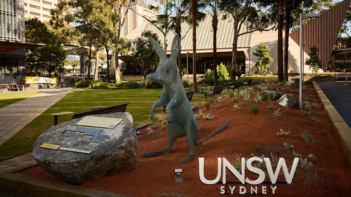 The Wild Deserts Sculpture and Garden opens on the UNSW Kensington campus
