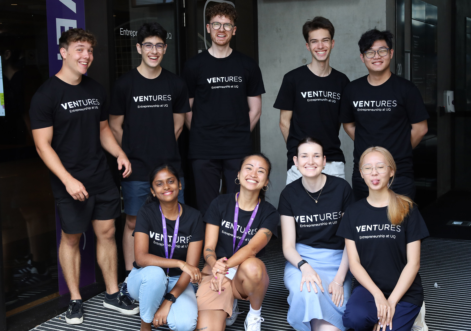 UQ Ventures Ambassadors 2025. Photo: UQ
